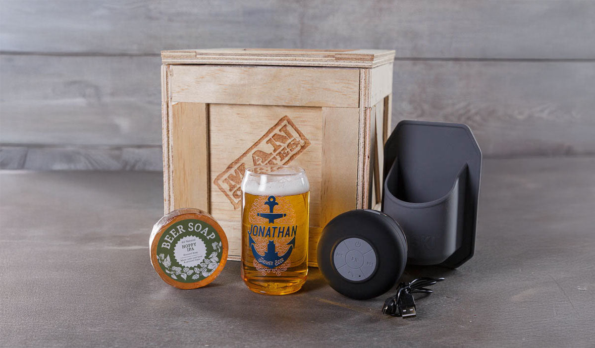 Man Crates Show Beer Kit