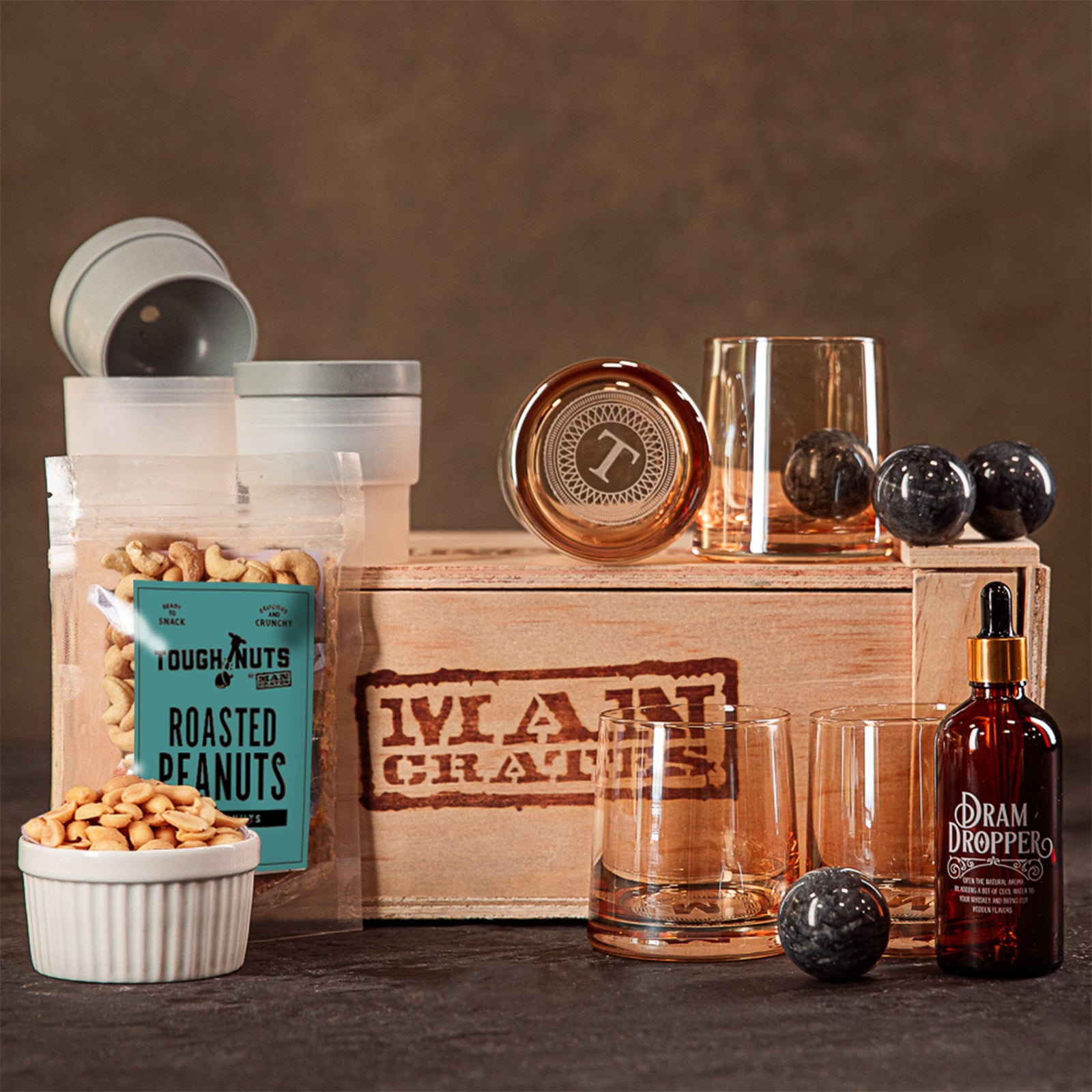 Personalized Whiskey Crate