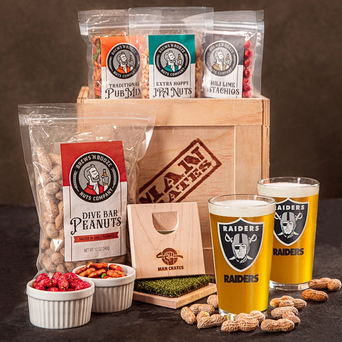 NFL Barware Crate