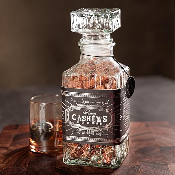 Whiskey Nuts Decanter