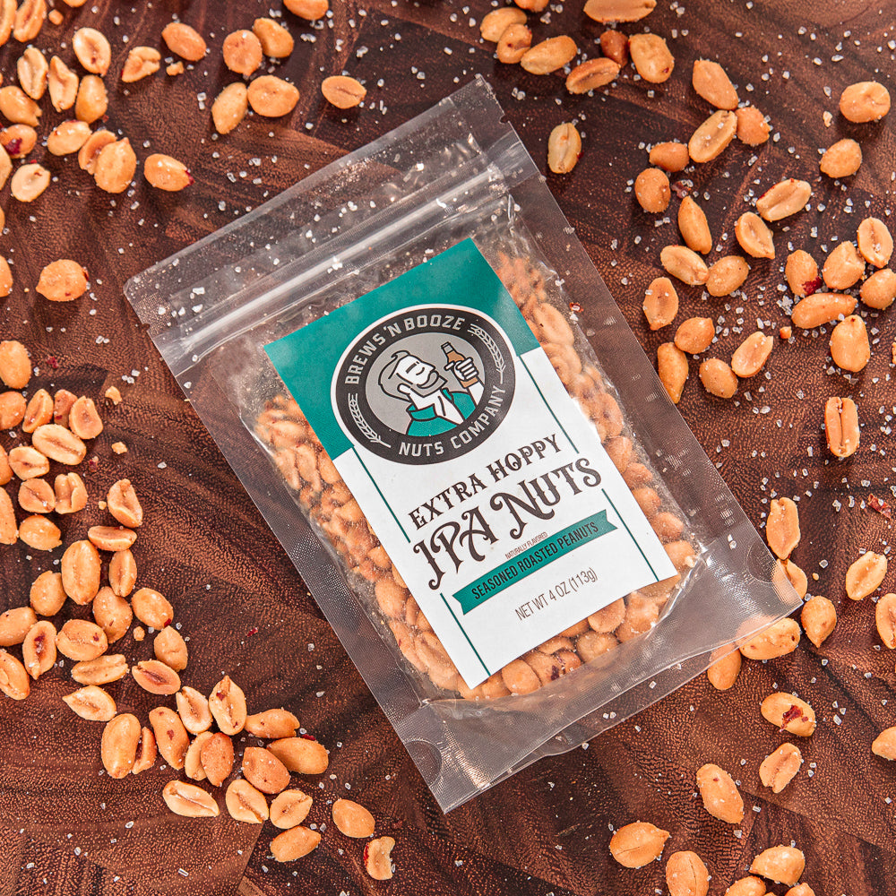 Brews’n’Booze Hoppy IPA Peanuts, 4 oz