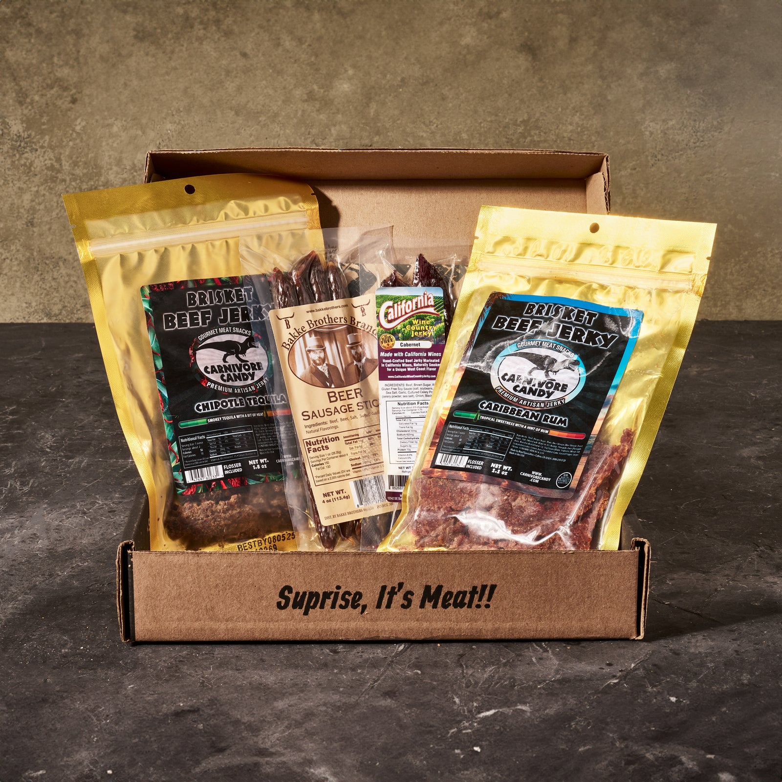 Booze Infused Jerkygram