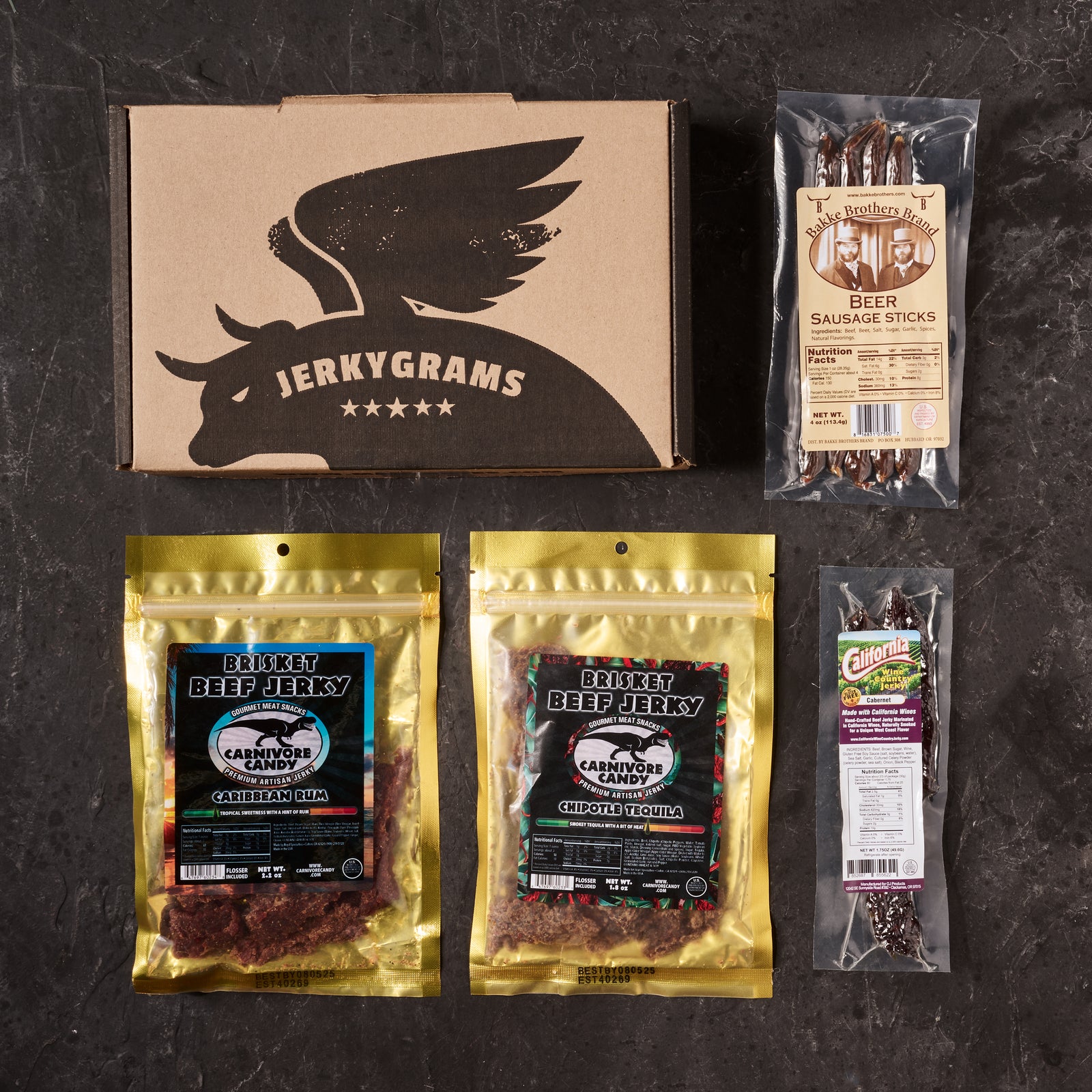 Booze Infused Jerkygram