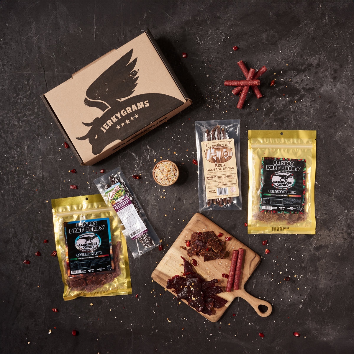 Booze Infused Jerkygram