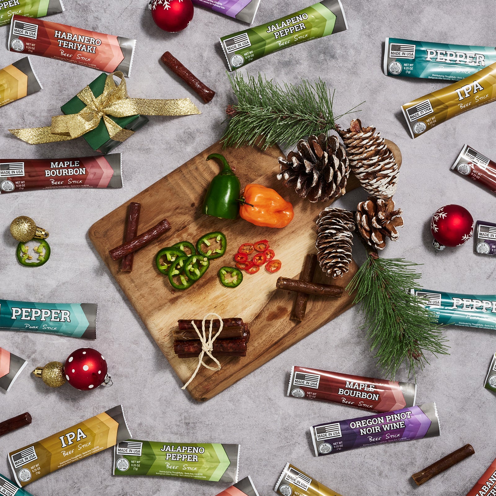 Ho-Ho-Holy Cow Jerky Advent Calendar