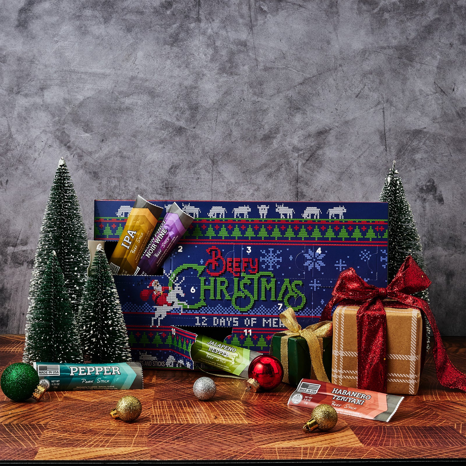 12 Days of Christmas Jerky Advent Calendar