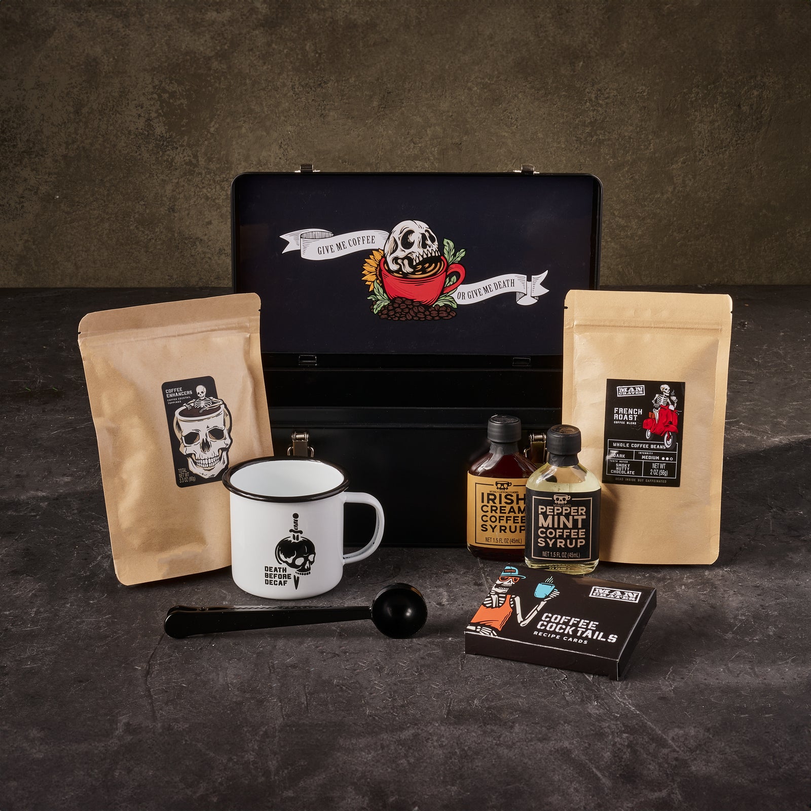 Coffee Tin Gift Set