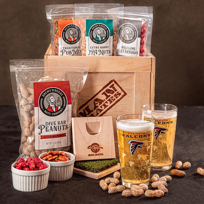 NFL Barware Crate
